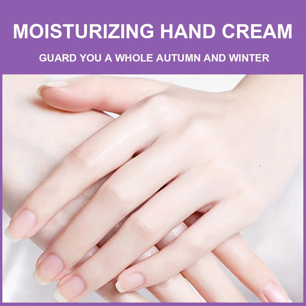 Lavender Hand and Foot Care Moisturizing Cream.