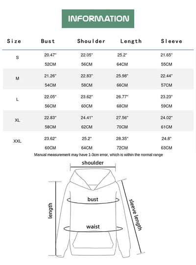 Hoodies Casual Street Women Sweatshirts.