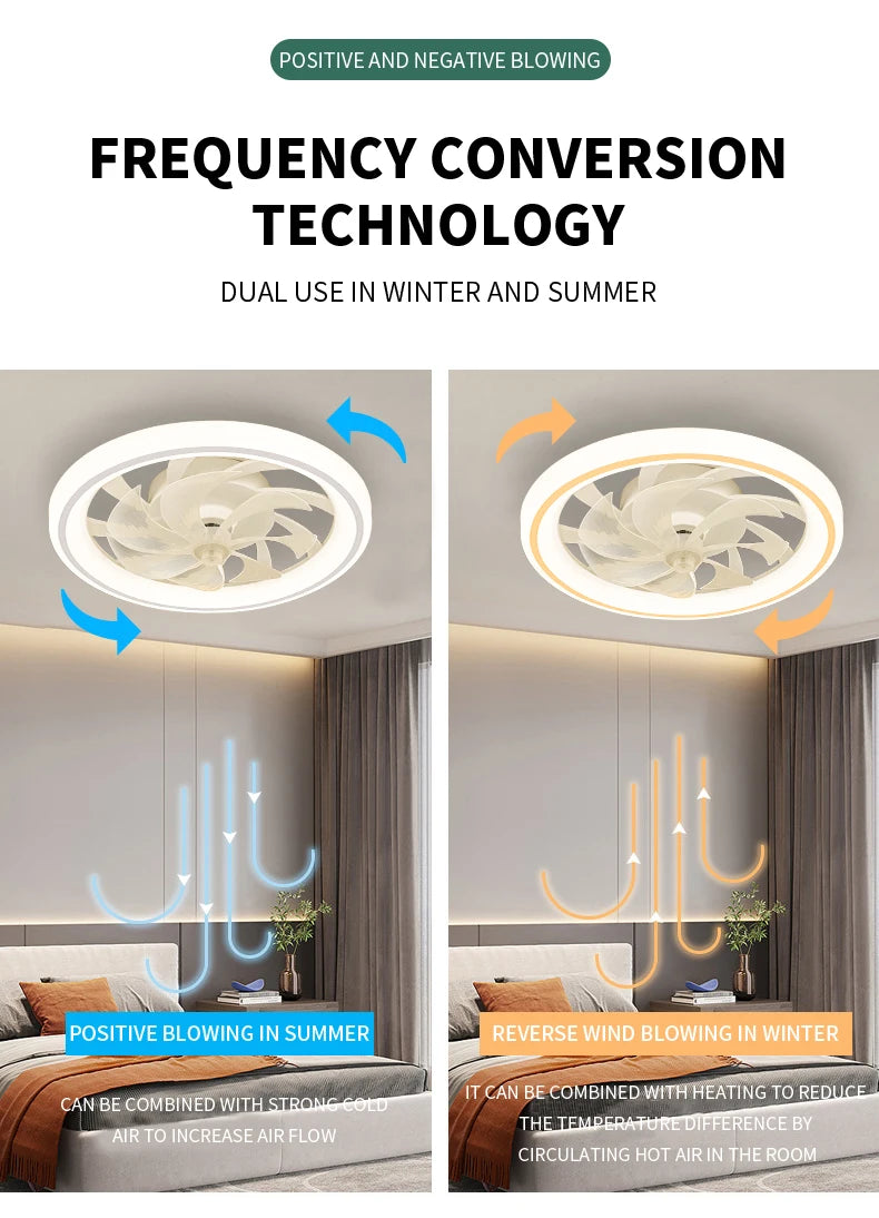Ceiling Fan Light Living Room Bedroom.