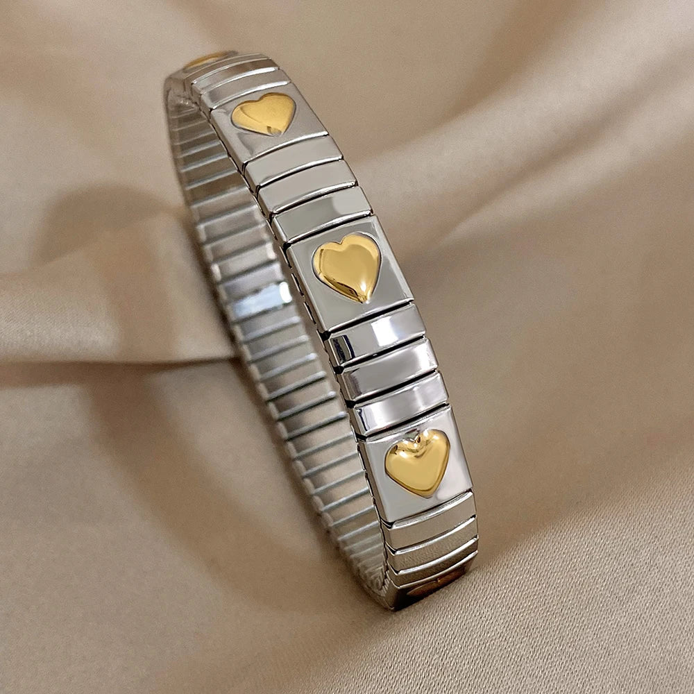 Pepper Cherry Pendant Elastic Bangles Bracelets.