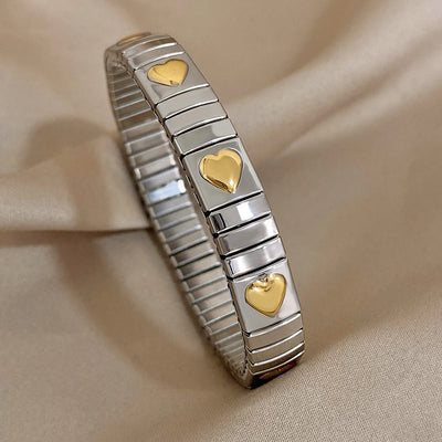Pepper Cherry Pendant Elastic Bangles Bracelets.