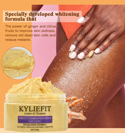 Lemon & Turmeric Perfect Combination Body Scrub.