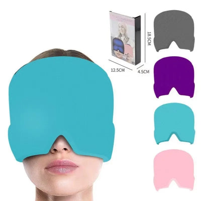 Migraine Relief Hat headache hat Gel Hot Cold Therapy.