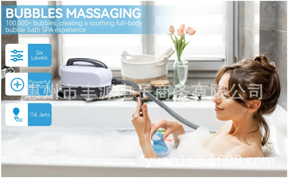 New Electric SPA Bathtub Bubble Massage Mat.