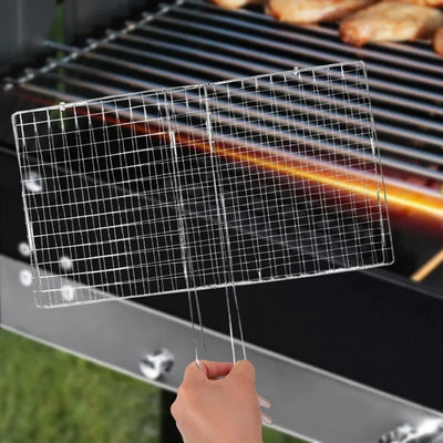 BBQ Mesh Non-Stick Grilling Basket.