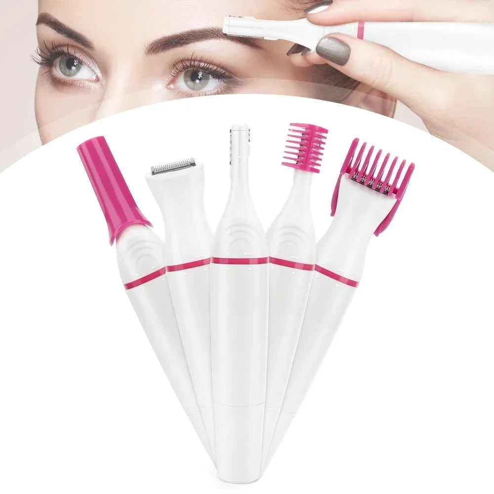 Body Hair Remover Epilator Trimmer Women Bikini Hair Leg.