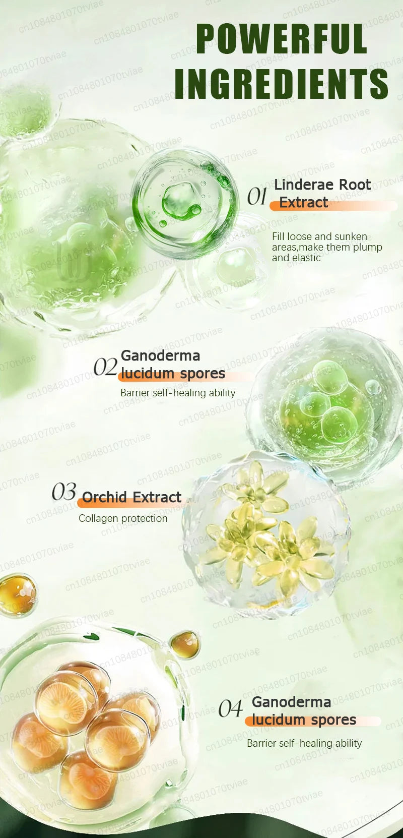 Facial Korean Skin Care Serum.