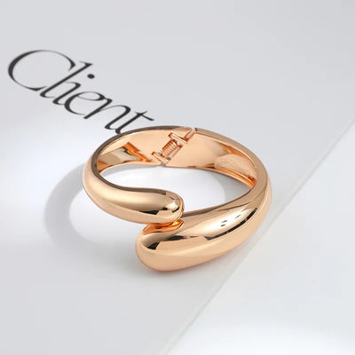 Luxury Gold Color Bangles Bracelet.