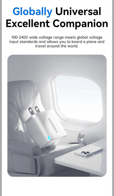 Type C Fast Charger For iPhone & Samsung.