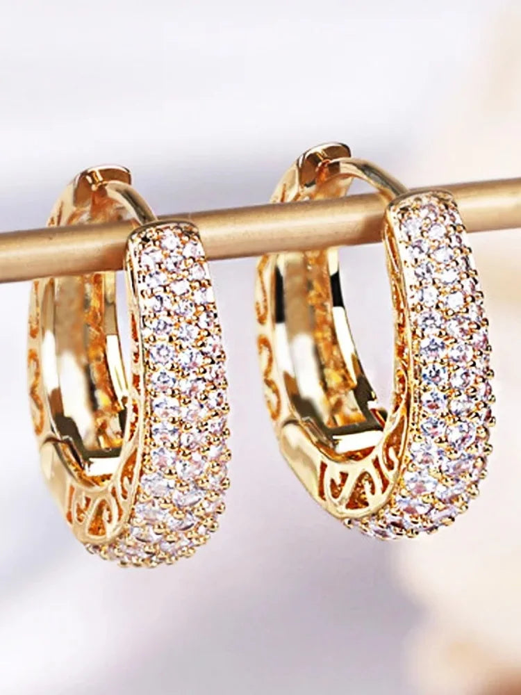 Luxury Hoop Earrings.