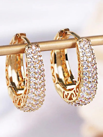 Luxury Hoop Earrings.