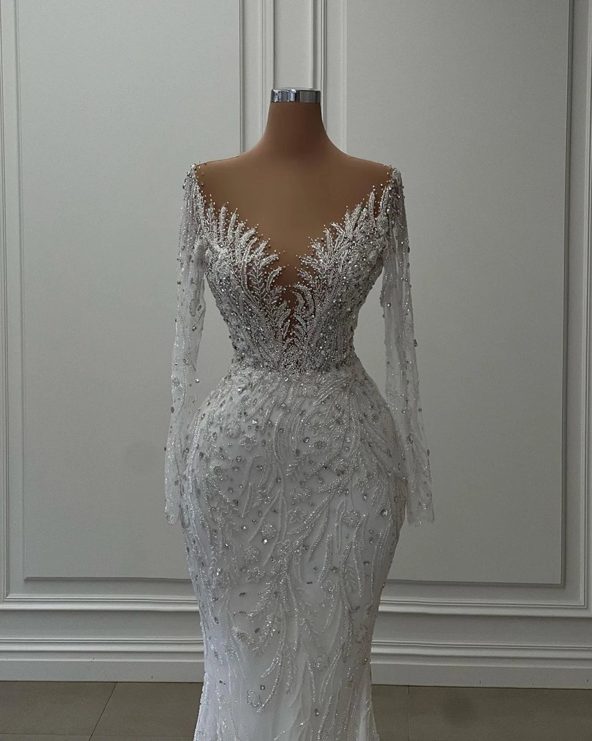 Crystals Wedding Dress