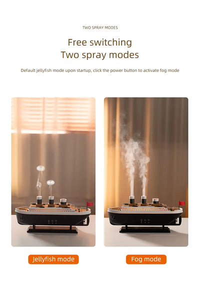 Air Humidifier Jellyfish Smoke Ring Spray.