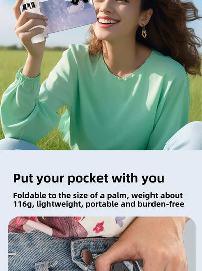 Super Mini Selfie Stick Portable Phone Holder.