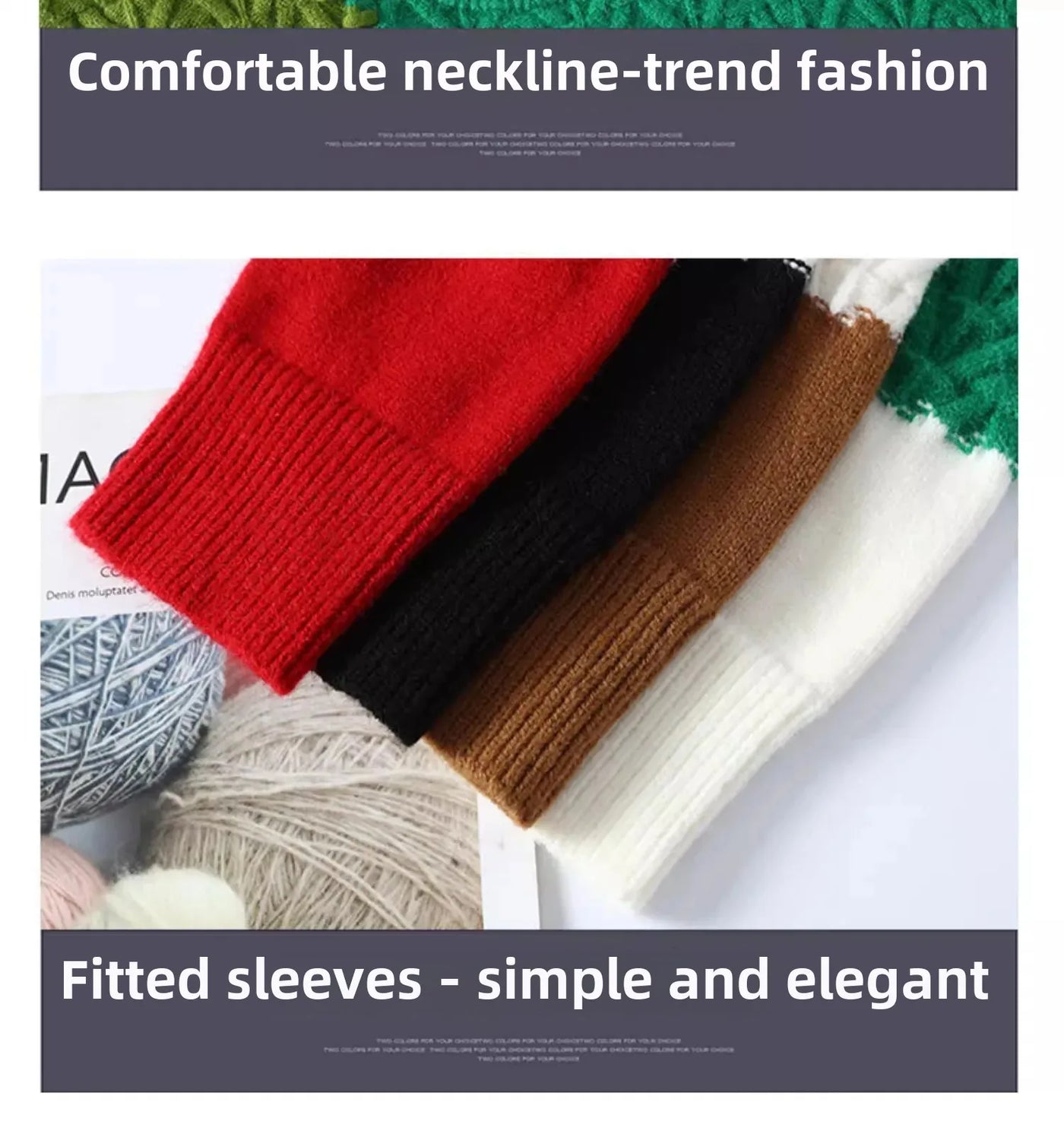 Trendy Men's Loose-Fit Knitted Sweater.