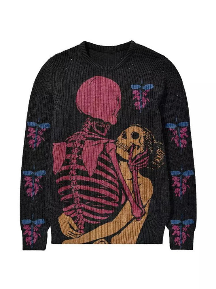 Men's Skull Love Pullover.