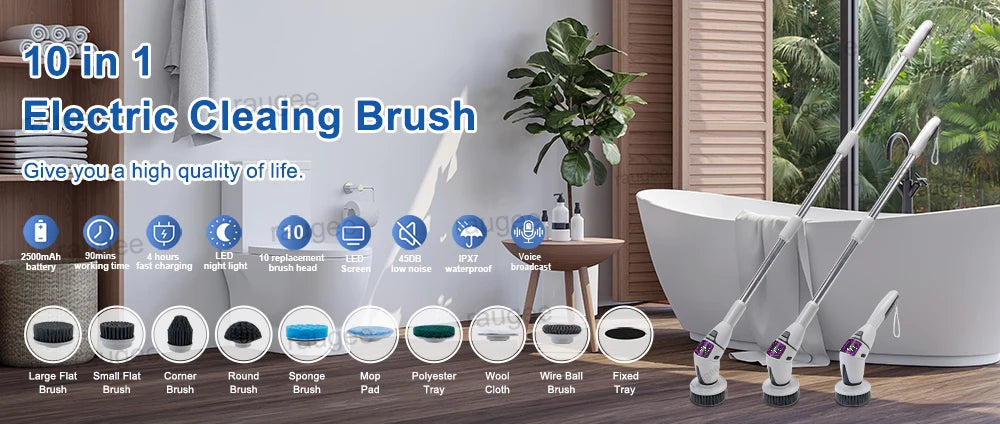 Electric Cleaning Brush.