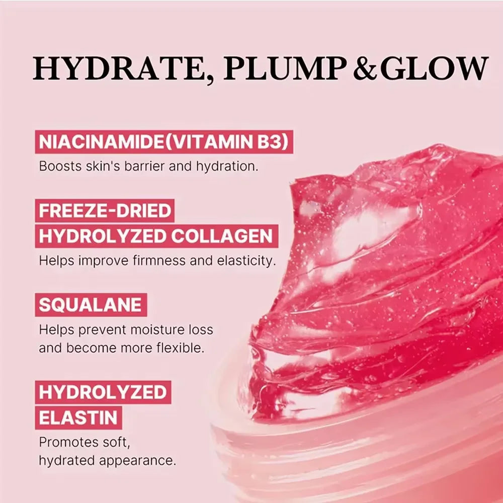 Collagen Jelly Cream Deep Hydrates Firming Glowing Reduce Wrinkle.