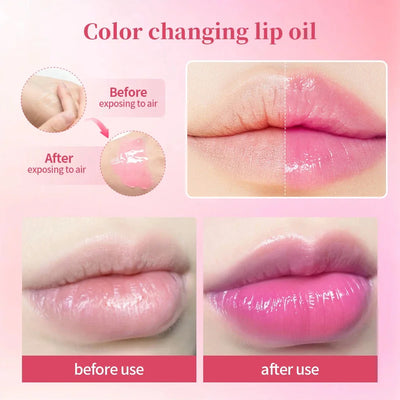 Natural pink serum lipstick.
