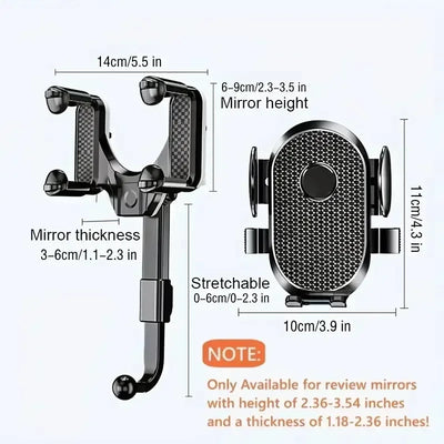 360 Rotating Car Phone Holder.
