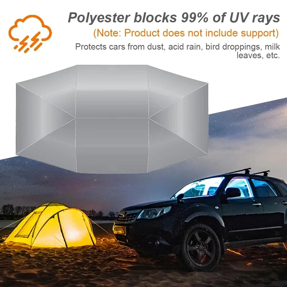 Car Umbrella Anti-UV Vehicle Canopy Protector