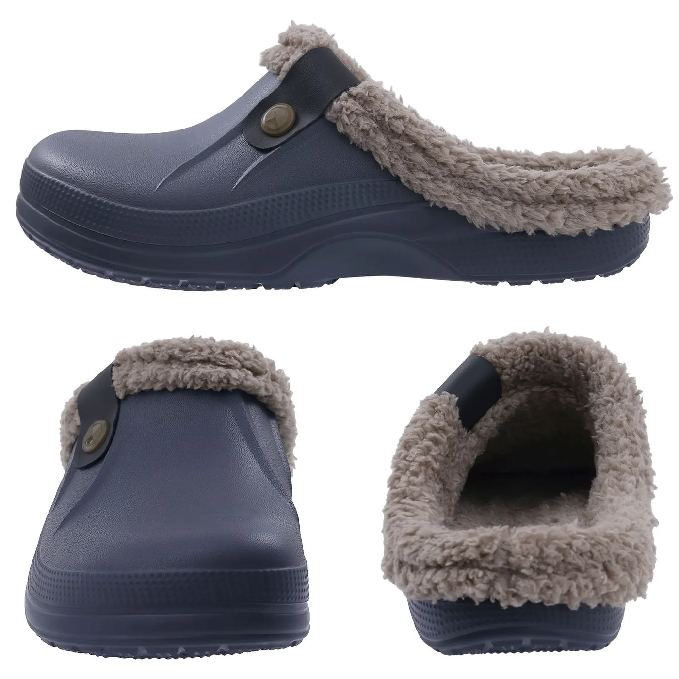 Smile Winter Cotton Men Shoes.