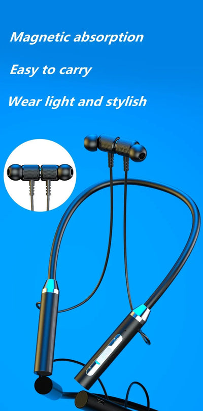 Wireless Headphones Bluetooth 5.0 Neckband Earphones.