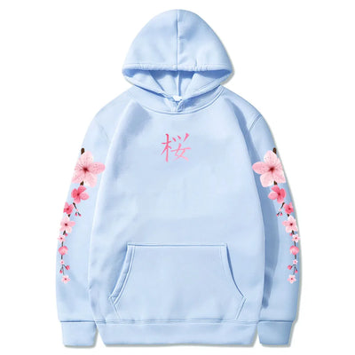 Japanese Blossom Sakura Graphic Hoodies.