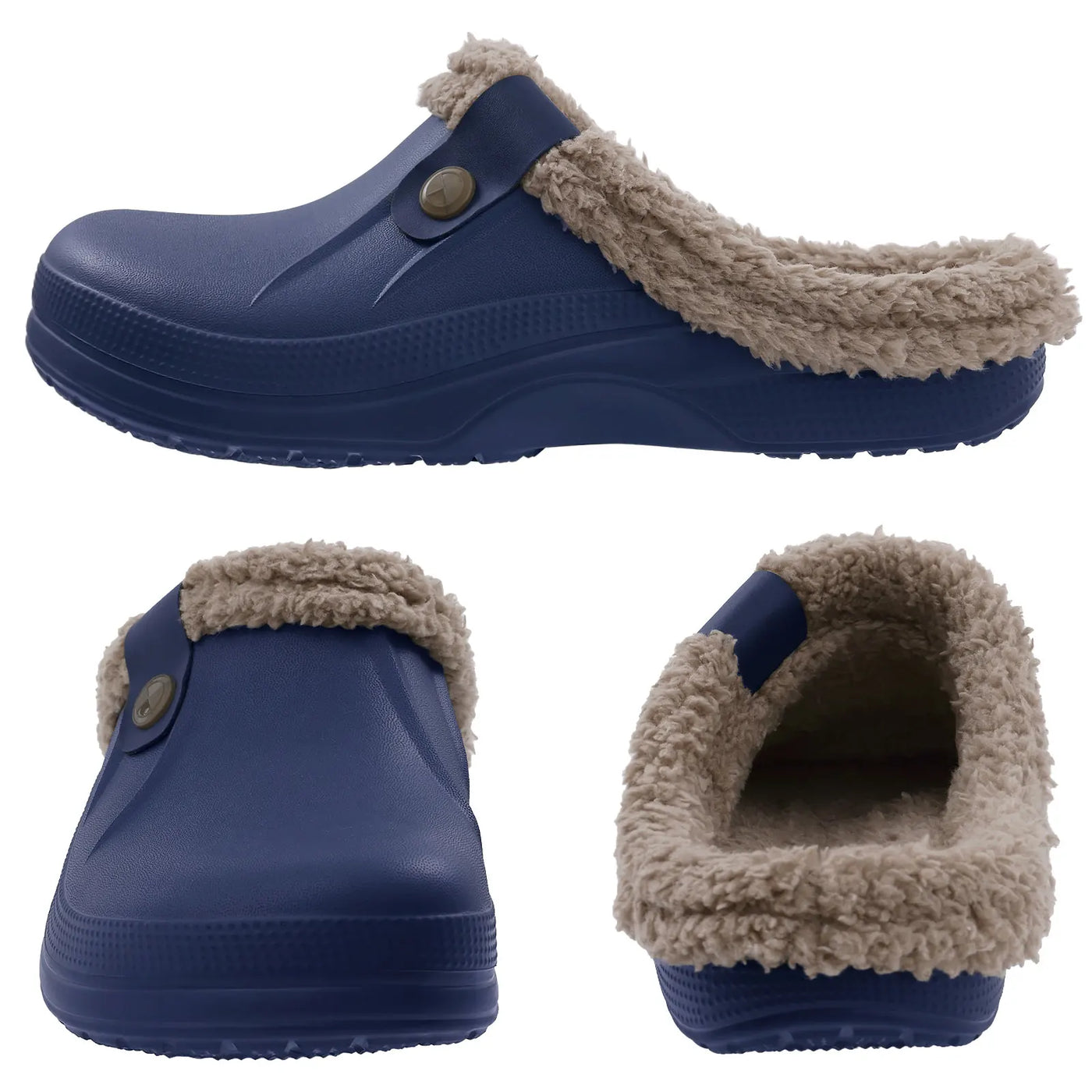 Smile Winter Cotton Men Shoes.