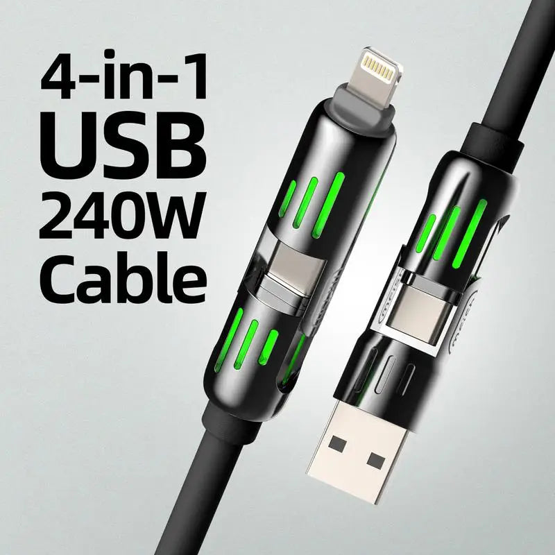 4-in-1 USB Charging Cable.