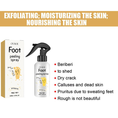 Foot Exfoliating Spray Repair Brightening Anti-Drying.
