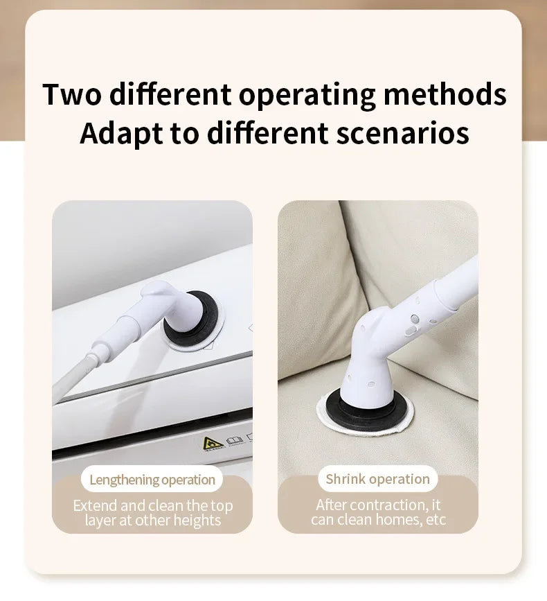 Wireless Electric Cleaning Brush.