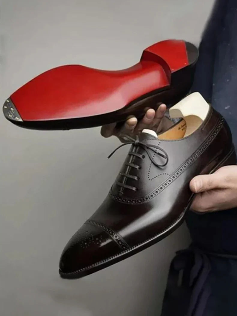 Handmade Formal Shoes Red Sole