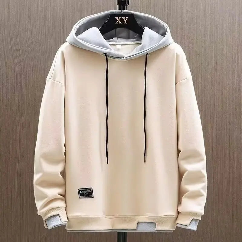 Men Hoodies Pullover Long Sleeve Sweatshirt.
