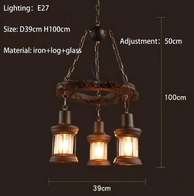 Wheel Pendant lights Metallic luster Hanging Lamps.