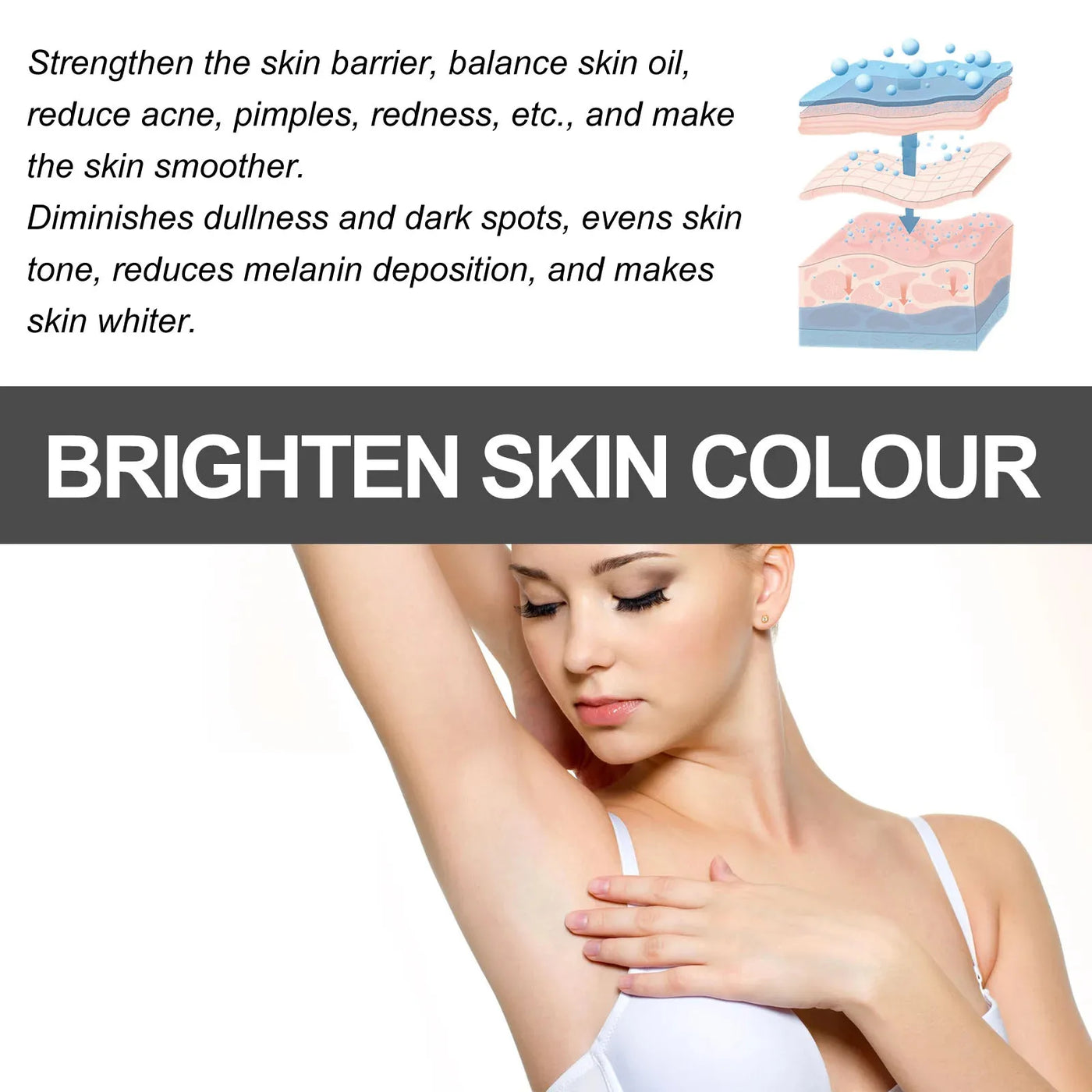 Body Bleaching Set Private Parts Lightening.