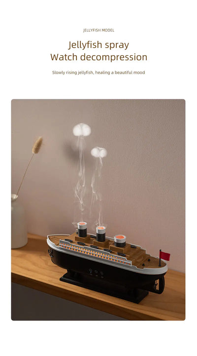 Air Humidifier Jellyfish Smoke Ring Spray.