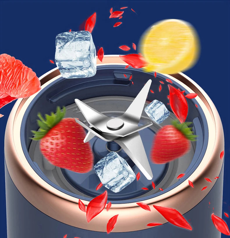 Portable Juicer Cup Smoothie Fruit Blender.
