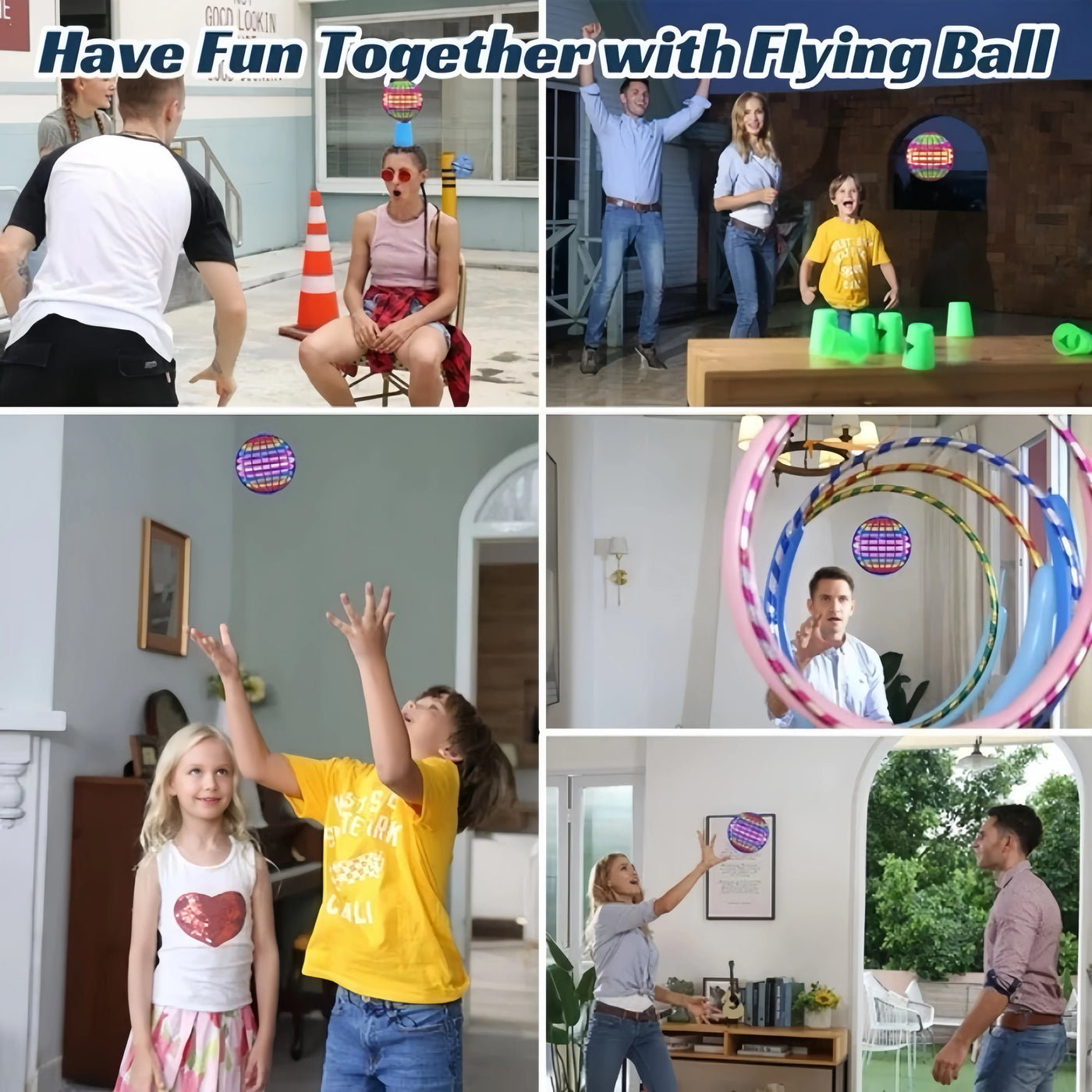 Flying Ball Boomerang Flyorb Magic Drone Hover