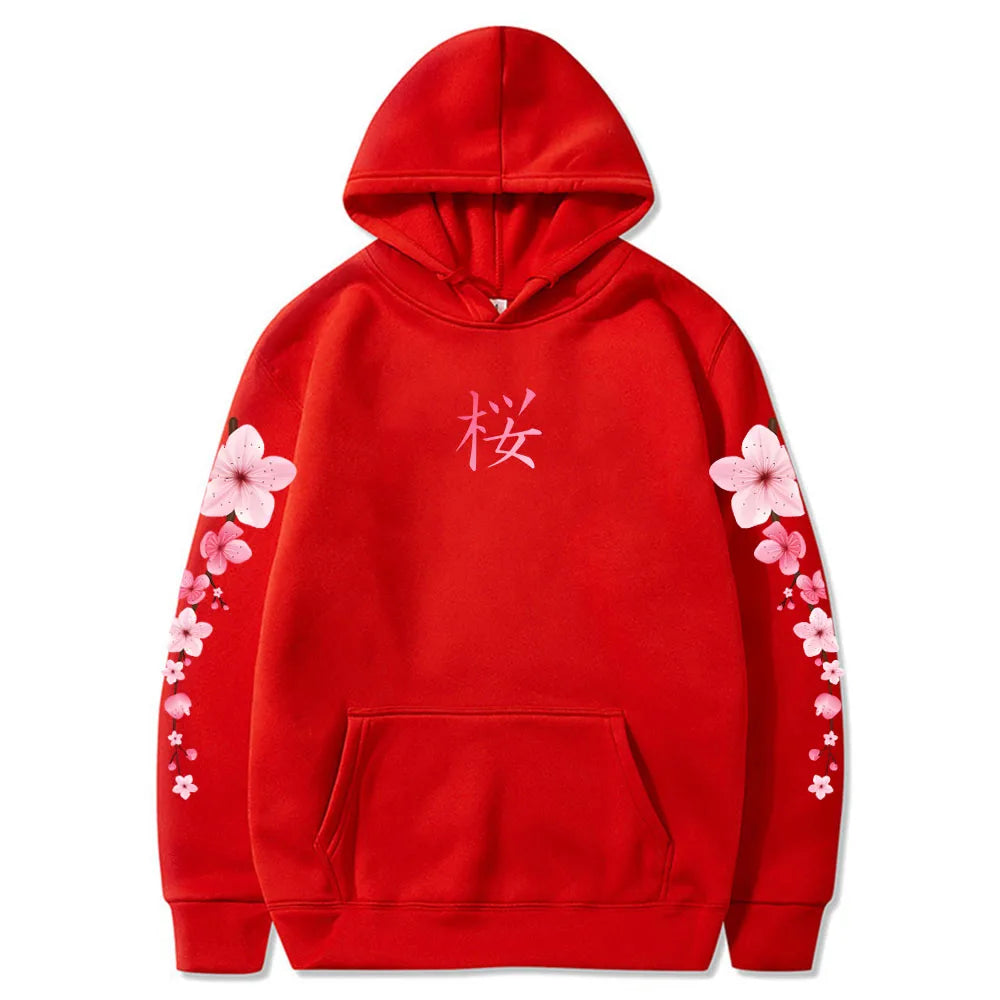 Japanese Blossom Sakura Graphic Hoodies.