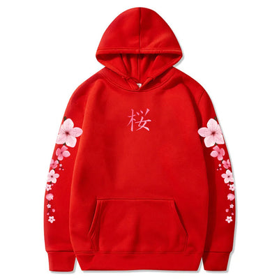 Japanese Blossom Sakura Graphic Hoodies.