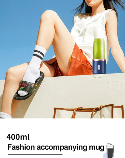 Portable Juicer Cup Smoothie Fruit Blender.