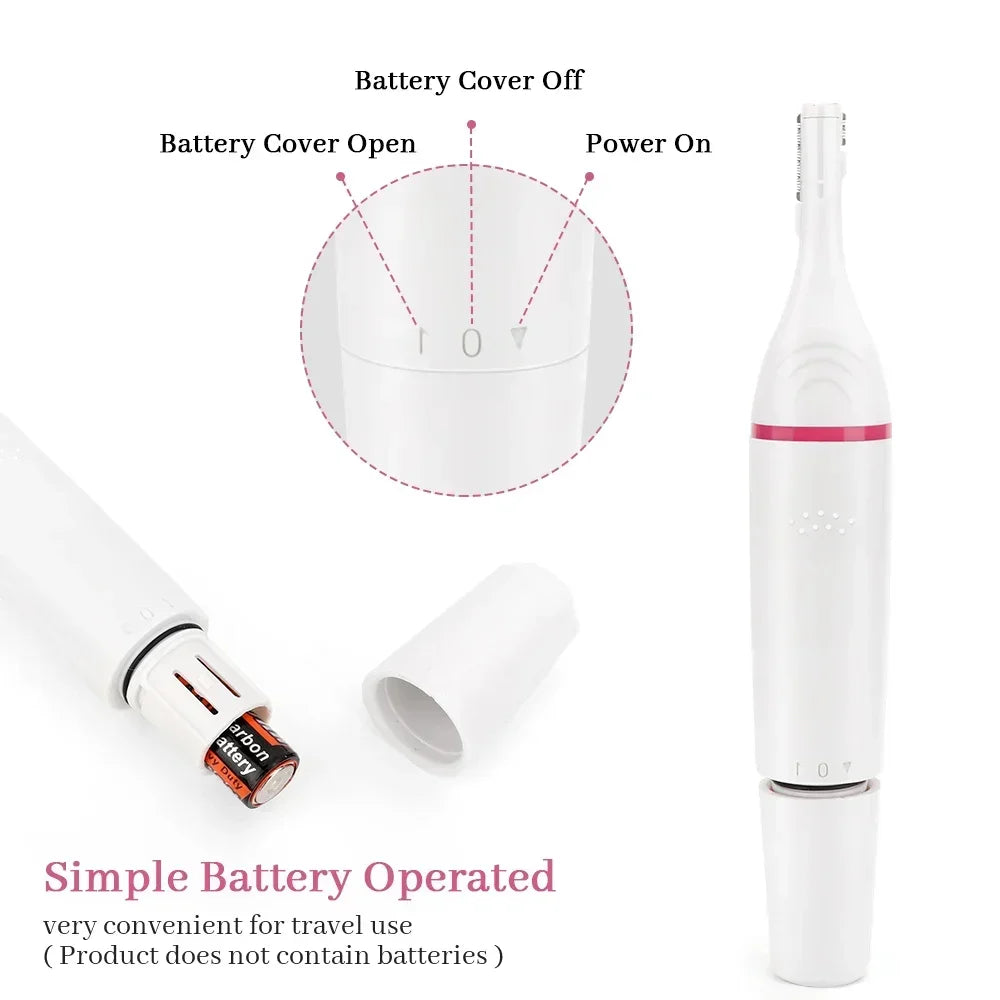 Body Hair Remover Epilator Trimmer Women Bikini Hair Leg.