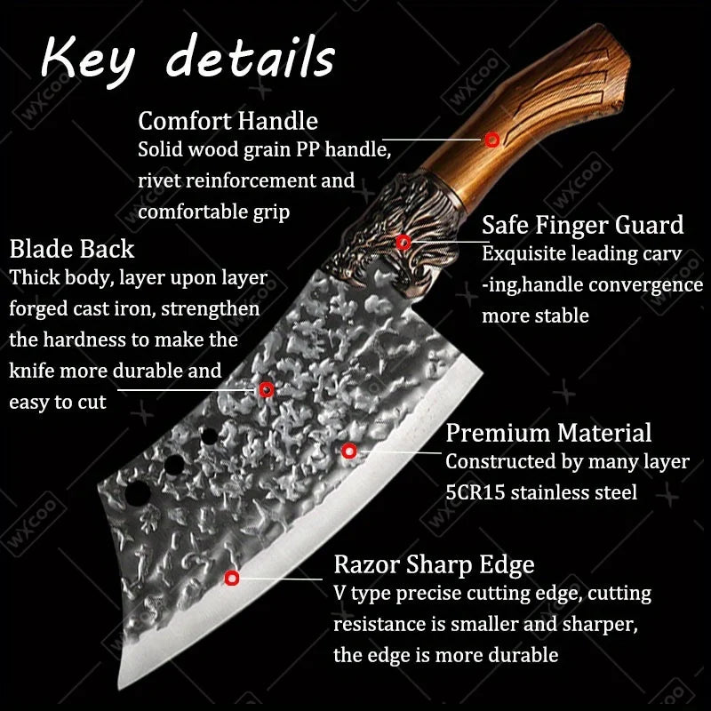6Pcs Professional Kitchen Chef Knife.