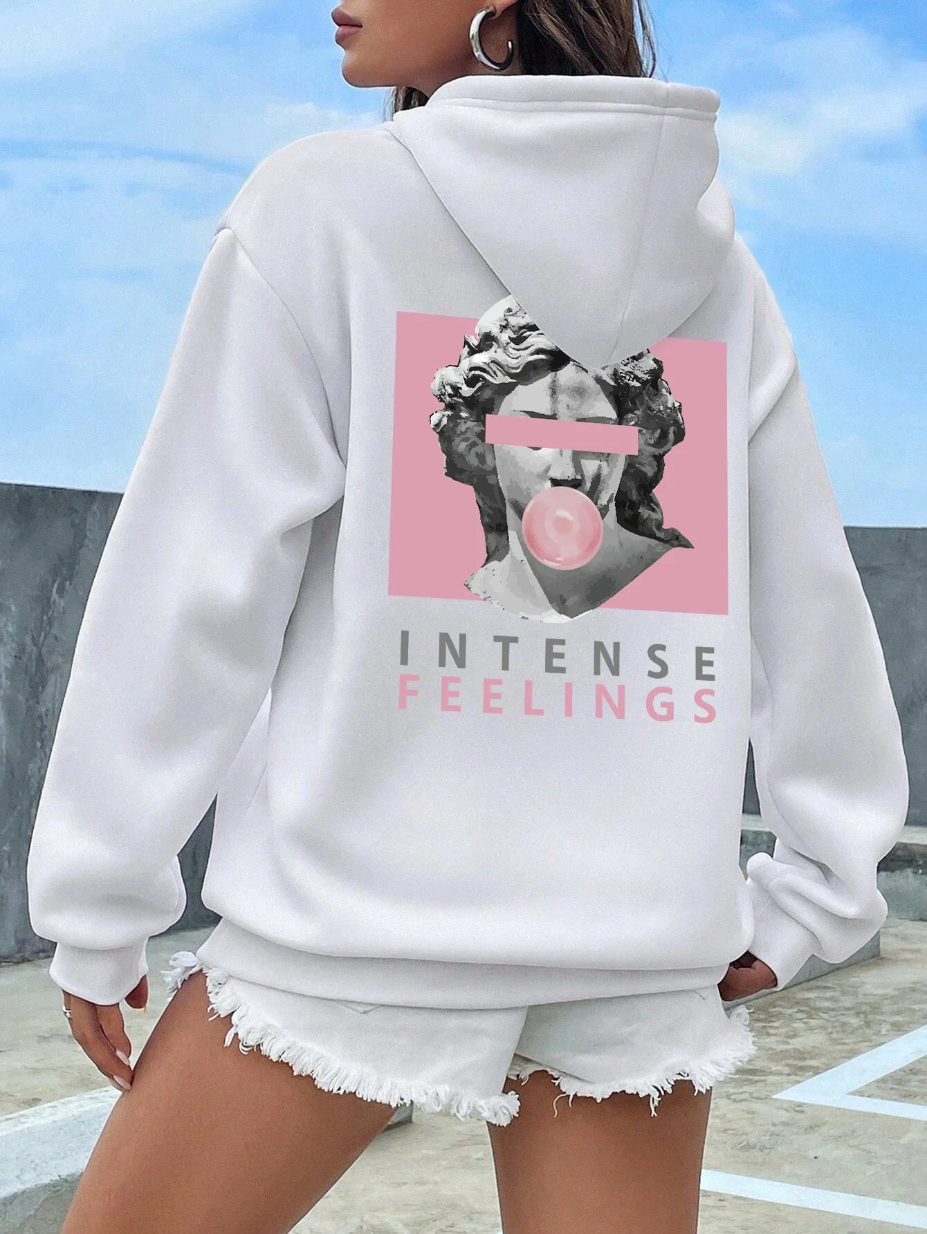 Women Comfortable Hoodies Casual Sports.