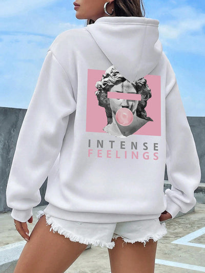 Women Comfortable Hoodies Casual Sports.