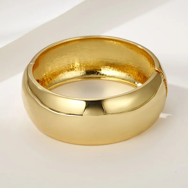 Luxury Gold Color Bangles Bracelet.