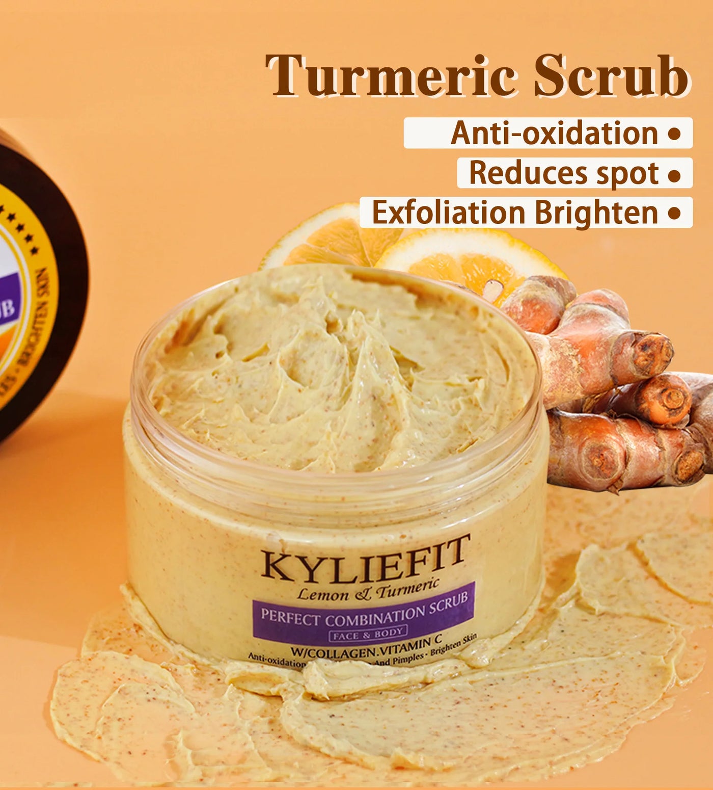 Lemon & Turmeric Perfect Combination Body Scrub.