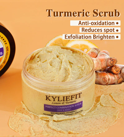 Lemon & Turmeric Perfect Combination Body Scrub.