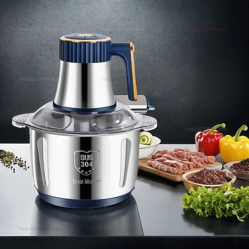 Meat Grinder Food Processors Crusher Vegetable and Fruit Chopper.